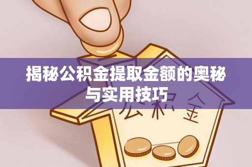华坪揭秘公积金提取金额的奥秘与实用技巧