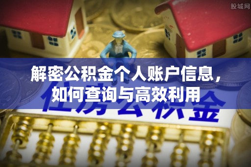 华坪解密公积金个人账户信息，如何查询与高效利用