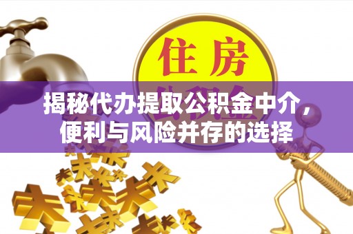 华坪揭秘代办提取公积金中介，便利与风险并存的选择