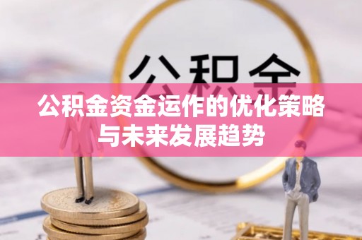华坪公积金资金运作的优化策略与未来发展趋势