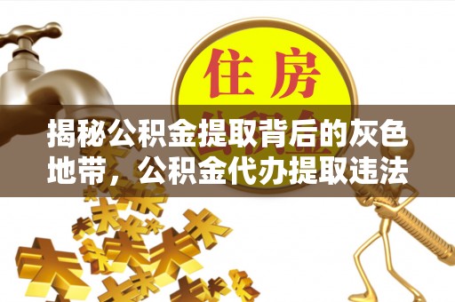 华坪揭秘公积金提取背后的灰色地带，公积金代办提取违法不？