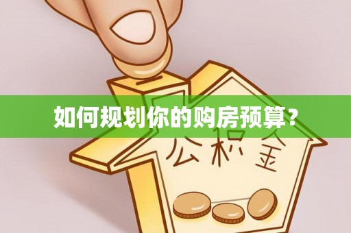 华坪如何规划你的购房预算？