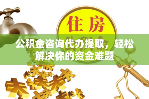 华坪公积金咨询代办提取，轻松解决你的资金难题