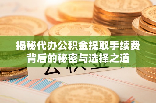 华坪揭秘代办公积金提取手续费背后的秘密与选择之道
