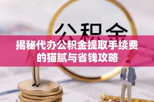华坪揭秘代办公积金提取手续费的猫腻与省钱攻略