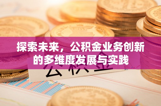 华坪探索未来，公积金业务创新的多维度发展与实践