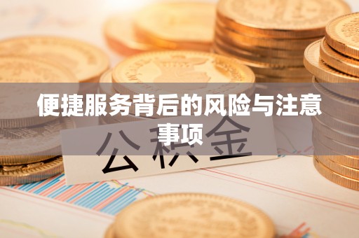 华坪便捷服务背后的风险与注意事项